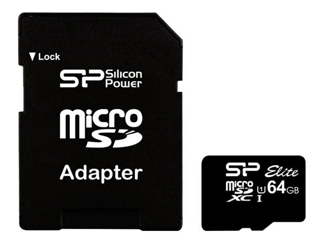 Sp Microsd Card Sdhc 64gb Sin Adaptor Clase10